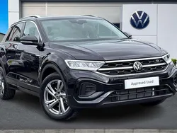 Black New 2025 VW T-Roc R-line SUV | £30,656 (Fair price)