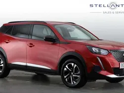 Red Used 2022 Peugeot 2008 Allure Premium SUV | £15,685 (Fair price)