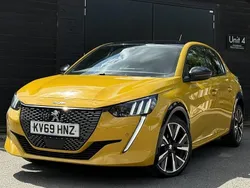 Yellow Used 2020 Peugeot 208 GT-line Hatchback | £11,990 (Fair price)