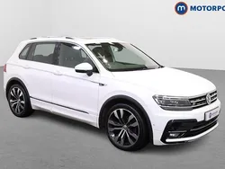 White Used 2019 VW Tiguan R-line SUV | £25,949 (Expensive)