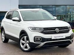 White Used 2020 VW T-Cross SEL SUV | £13,729 (Fair price)