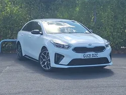 White Used 2021 Kia ProCeed GT-Line Hatchback | £16,998 (Fair price)