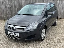 Grey Used 2014 Vauxhall Zafira MPV | £1,999 (Good price)