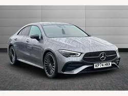 Grey Used 2024 Mercedes CLA220 AMG Line Premium Plus Sedan | £33,395 (Fair price)