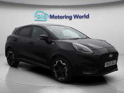 Black Used 2025 Ford Puma ST-Line X Hatchback | £20,281 (A bit pricey)