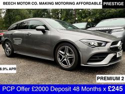 Grey Used 2022 Mercedes CLA200 Shooting Brake AMG line Estate | £22,490 (Fair price)