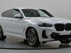 White Used 2025 BMW X4 M Sport SUV | £48,995 (Fair price)