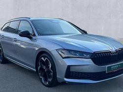 Pebble silver metallic New 2025 Skoda Superb SportLine Estate | £42,298 (Fair price)