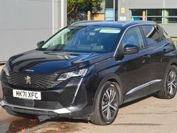 Black Used 2021 Peugeot 3008 Allure Premium Hatchback | £11,999