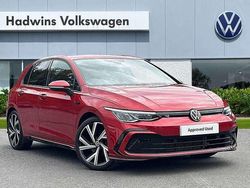 Red Used 2022 VW Golf VIII R-line Hatchback | £21,995 (Fair price)