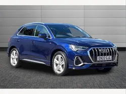Navarra blue Used 2022 Audi Q3 S-Line SUV | £26,945 (Fair price)