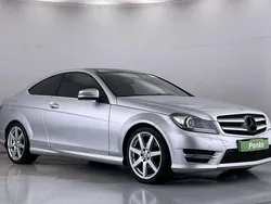 Silver Used 2014 Mercedes C250 Sport Edition Coupe | £8,670 (Super price)