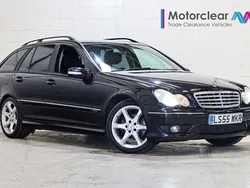 Black Used 2005 Mercedes C220 Sport Edition Estate | £1,695 (Expensive)