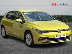 Yellow Used 2022 VW Golf VIII S Hatchback | £18,850 (Good price)