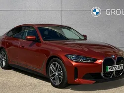 Orange Used 2022 BMW i4 Sport Line Sedan | £32,995 (Fair price)