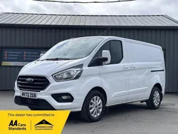 White Used 2022 Ford Transit Custom Limited Van | £16,750 (Good price)