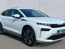 Moon white metallic Used 2025 Skoda Enyaq iV SUV | £33,990 (Expensive)