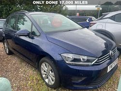 Blue Used 2017 VW Golf Sportsvan SE MPV | £11,995 (Fair price)