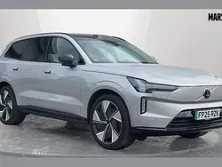 Metallic silver dawn Used 2025 Volvo EX90 Performance SUV | £80,868