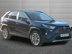 Blue Used 2021 Toyota RAV4 Hybrid SUV | £23,895 (Fair price)