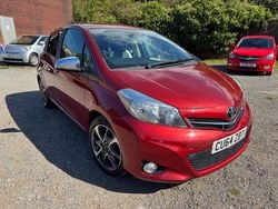 Red Used 2014 Toyota Yaris Trend Hatchback | £5,495 (Fair price)
