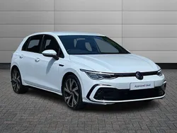 White Used 2023 VW Golf VIII R-line Hatchback | £21,399 (A bit pricey)