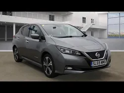 Grey Used 2019 Nissan Leaf Tekna Hatchback | £8,990 (Fair price)