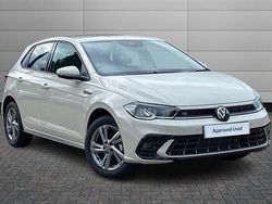 Limestone grey Used 2025 VW Polo R-line Hatchback | £21,995 (Fair price)