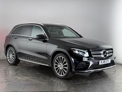 Black Used 2018 Mercedes GLC220 AMG Line Premium Estate | £20,550 (Fair price)