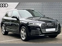 Black Used 2018 Audi Q5 S-Line SUV | £22,784 (Fair price)