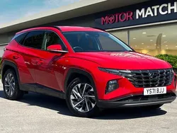 Red Used 2021 Hyundai Tucson Premium SUV | £19,990 (Good price)