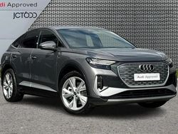 Grey New 2025 Audi Q4 Sportback e-tron S-Line SUV | £40,700 (Fair price)