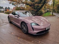 Pink Used 2021 Porsche Taycan Performance Package Sedan | £43,950 (Fair price)