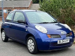 Blue Used 2004 Nissan Micra S Hatchback | £1,950 (Fair price)