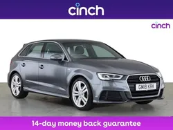 Grey Used 2018 Audi A3 S-Line Hatchback | £15,899 (Good price)