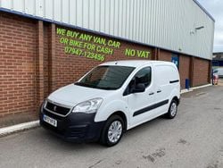 White Used 2017 Peugeot Partner S MPV | £3,995 (Fair price)
