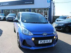 Blue Used 2018 Hyundai i10 GO! Hatchback | £8,555 (Fair price)