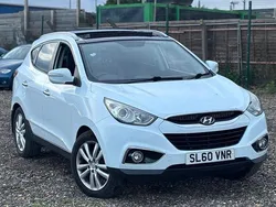White Used 2010 Hyundai ix35 Premium SUV | £1,785 (Fair price)