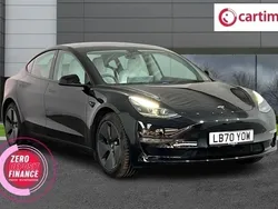 Black Used 2020 Tesla Model 3 Long Range Sedan | £23,580 (Expensive)