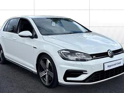 White Used 2019 VW Golf VII R Hatchback | £23,420 (Good price)