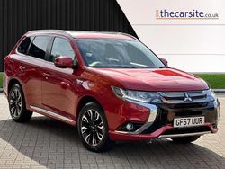 Red Used 2017 Mitsubishi Outlander P-HEV Estate | £11,495 (A bit pricey)