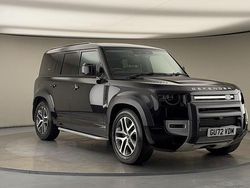 Santorini black Used 2022 Land Rover Defender S SUV | £54,200 (Fair price)