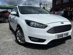 White Used 2018 Ford Focus Zetec Hatchback | £5,375 (Fair price)