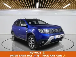 Blue Used 2020 Dacia Duster Prestige SUV | £8,649 (Good price)