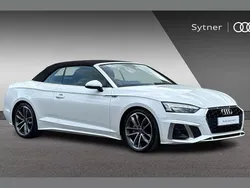 White Used 2021 Audi A5 Cabriolet S-Line Cabriolet | £27,000 (Good price)