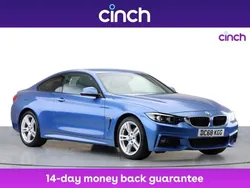 Blue Used 2018 BMW 420 M Sport Coupe | £15,249 (Fair price)