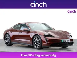 Red Used 2021 Porsche Taycan Sedan | £43,999 (Super price)
