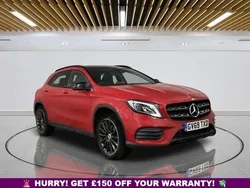 Red Used 2020 Mercedes GLA200 AMG line SUV | £19,299