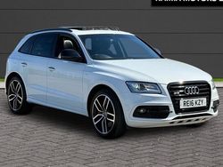 White Used 2016 Audi SQ5 Design SUV | £19,295 (Expensive)