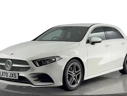 White Used 2020 Mercedes A200 AMG Line Premium Hatchback | £17,820 (Fair price)
